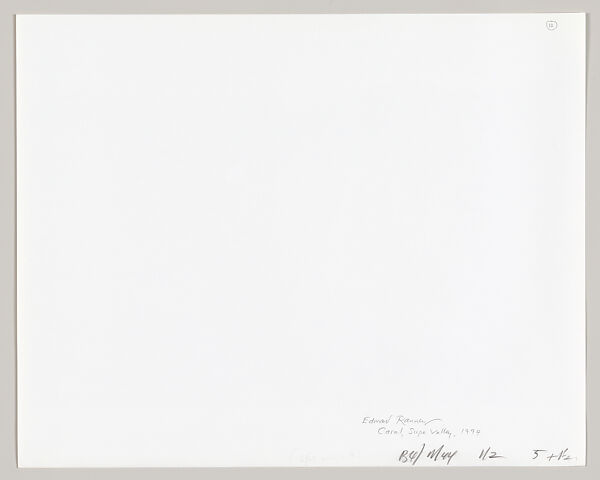 Caral, Supe Valley, Peru, Edward Ranney (American, born Chicago, Illinois, 1942), Gelatin silver print