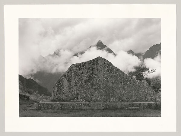 Sacred Rock, Machu Picchu, Peru, Edward Ranney (American, born Chicago, Illinois, 1942), Gelatin silver print 