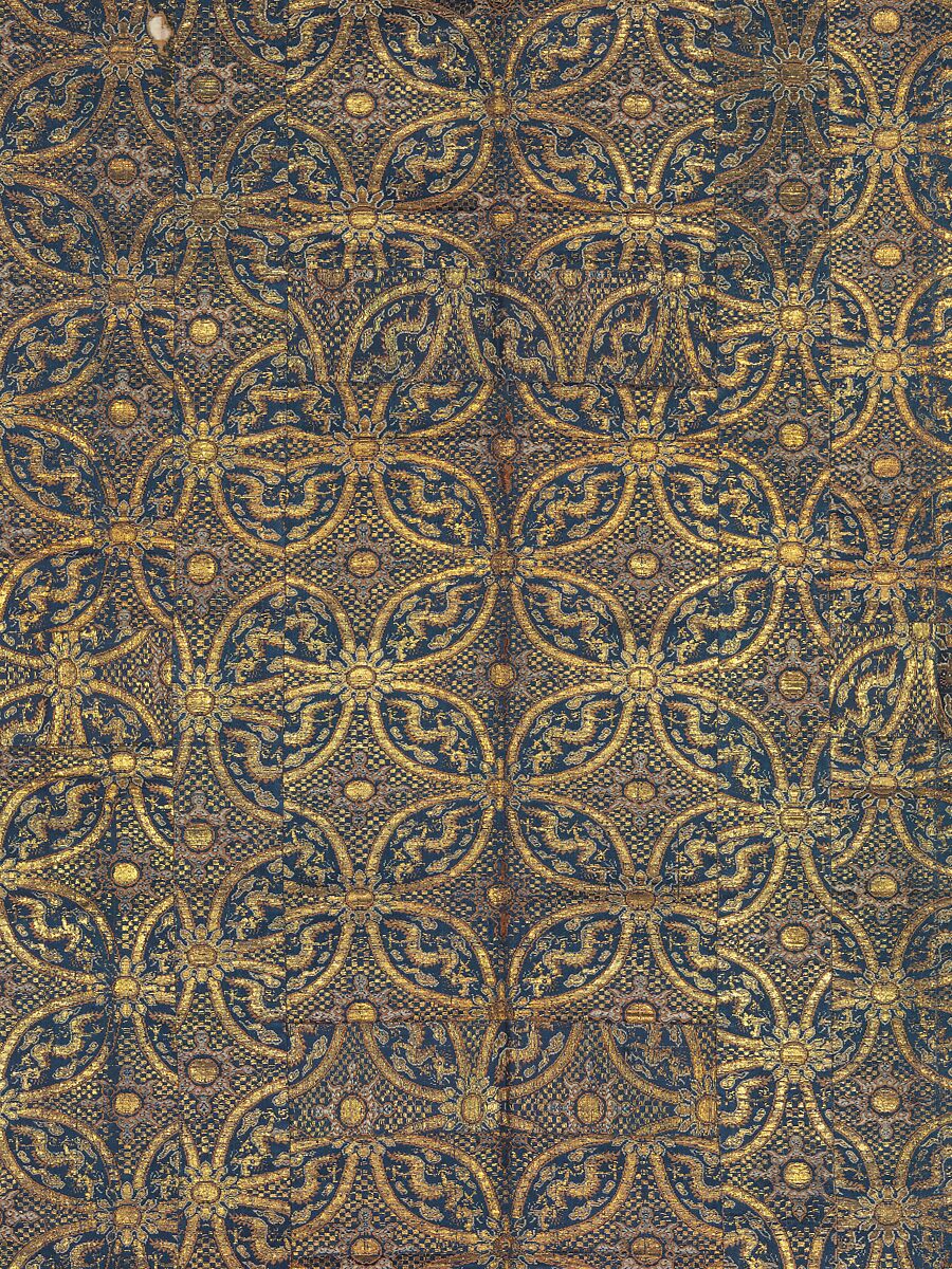 Buddhist Vestment (Kesa), Silk, metallic thread, Japan