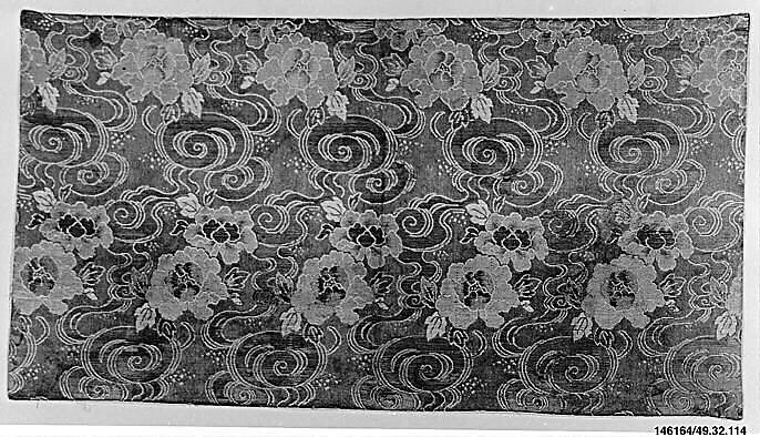 Altar Cloth, Silk, metallic thread, Japan 