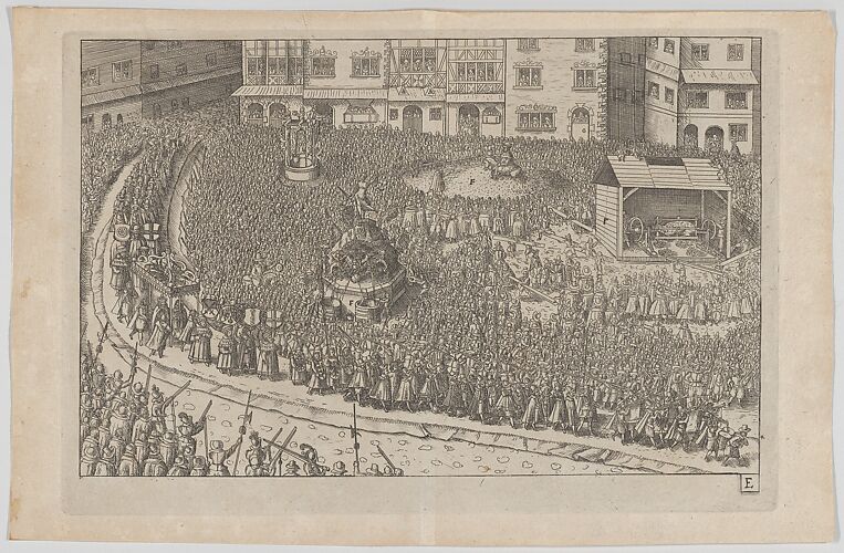 Plate E: Election and Coronation of Emperor Maximilian II