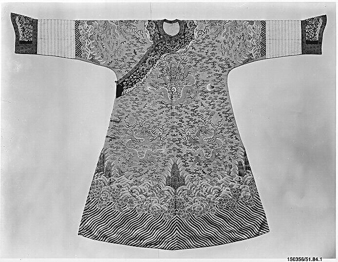 Emperor's Twelve-Symbol Robe, Silk, China 