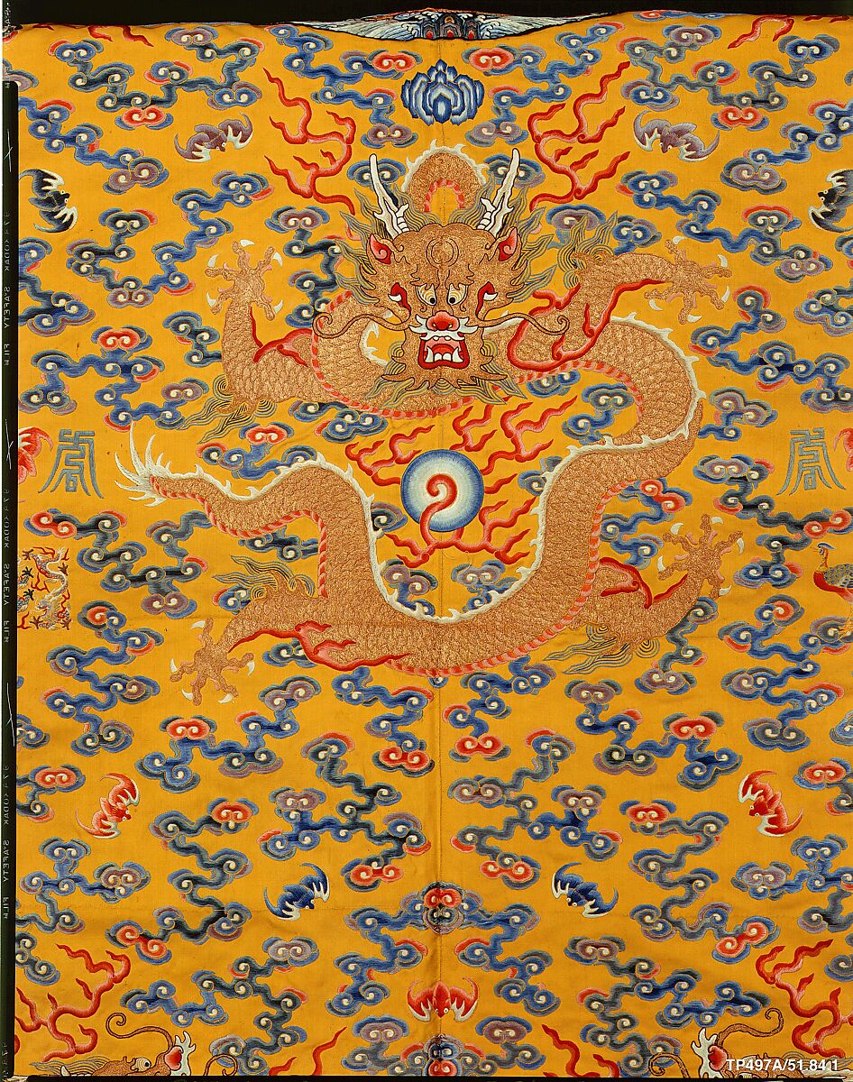 Emperor's Twelve-Symbol Robe, Silk, China