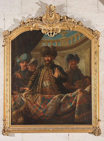 A Persian Ambassador, Jacques Vigoureux - Duplessis (French, before ca. 1680–ca. 1732), Oil on canvas, French 