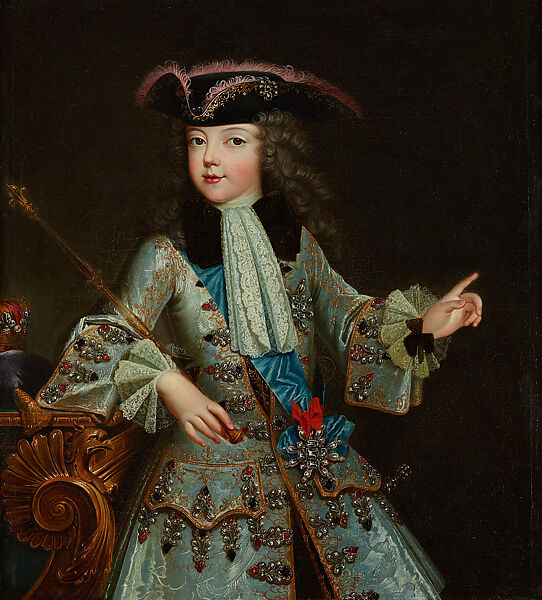 Louis XV, Augustin-Oudart Justina (French, died 1743), Oil on canvas 