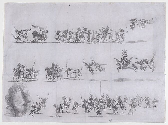 Plate 10 from Pietro Paulo Bissari, Antiopa