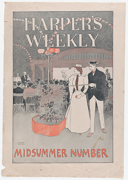 Harper's Weekly: Midsummer Number, Edward Penfield (American, Brooklyn, New York 1866–1925 Beacon, New York), Lithograph 