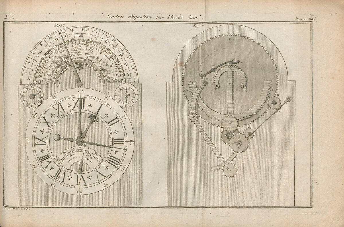 Traité de l'horlogerie, méchanique et pratique, approuvé par l'Academie royale des sciences, Antoine Thiout l'aîné (1692–1767)