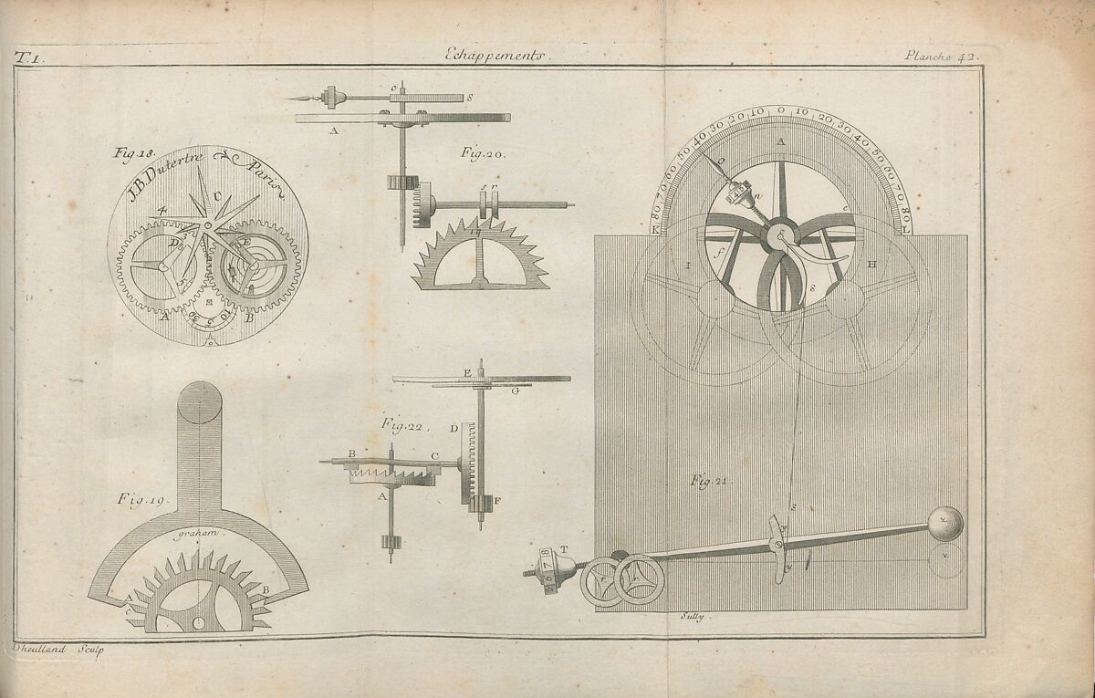 Traité de l'horlogerie, méchanique et pratique, approuvé par l'Academie royale des sciences, Antoine Thiout l'aîné (1692–1767)