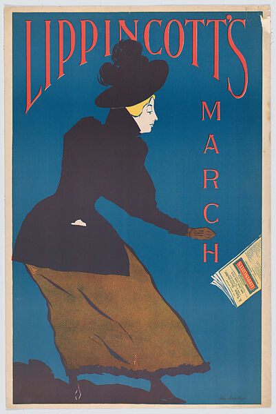 Lippincott's, March, William L. Carqueville (American, Chicago, Illinois 1871–1946), Lithograph 