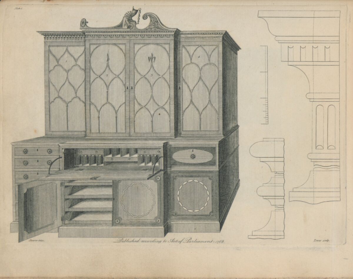 The cabinet-makers' London book of prices, and designs of cabinet work, calculated for the convenience of cabinet makers in general, whereby the price of executing any piece of work may be easily found, London Society of Cabinet Makers