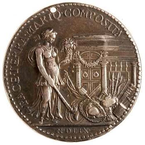 Medal of Philip II, King of Spain, ruler of the Habsburg Netherlands