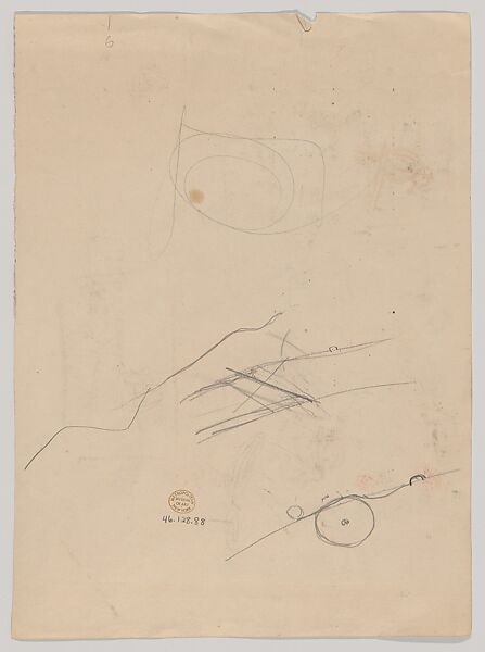 The Crystal Bowl, Herbert E. Crowley (British, Eltham, Kent 1873–1937 Ascona, Switzerland), Graphite