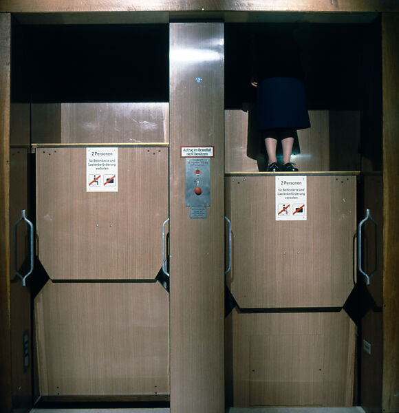 Stasi City, Jane and Louise Wilson (British, born 1967), Four-channel digital video, transferred from Super 16mm film, color, sound, 4 min., 50 sec.