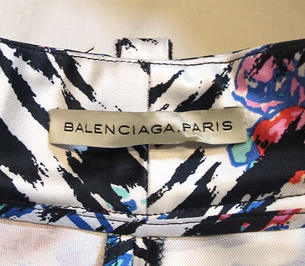 Ensemble, House of Balenciaga (French, founded 1937), (a, b) silk (exterior fabric and lining); polyamide and elastane (interior fabric), French