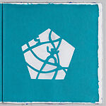 Interluceo, Helen Hiebert (American, born 1965), Artist book of handmade abaca and cotton papers with watermarks and papercut illustrations. Two paper cuts with abaca and cotton paper by Béatrice Coron. 