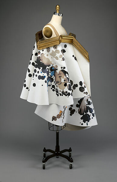 Dress, Viktor &amp; Rolf (Dutch, founded 1993), synthetic, cotton, wood, Dutch