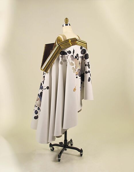 Dress, Viktor &amp; Rolf (Dutch, founded 1993), synthetic, cotton, wood, Dutch