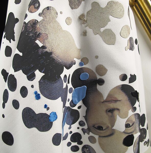 Dress, Viktor &amp; Rolf (Dutch, founded 1993), synthetic, cotton, wood, Dutch