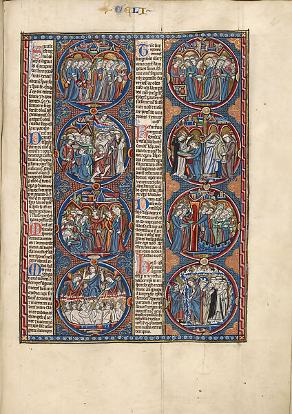 Moralized Bible | French | The Metropolitan Museum of Art