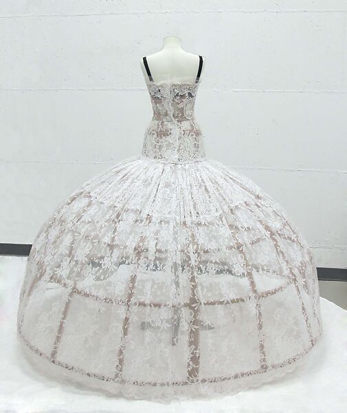 Ball gown, Dolce &amp; Gabbana (Italian, founded 1985), silk, cotton, metal, synthetic, Italian