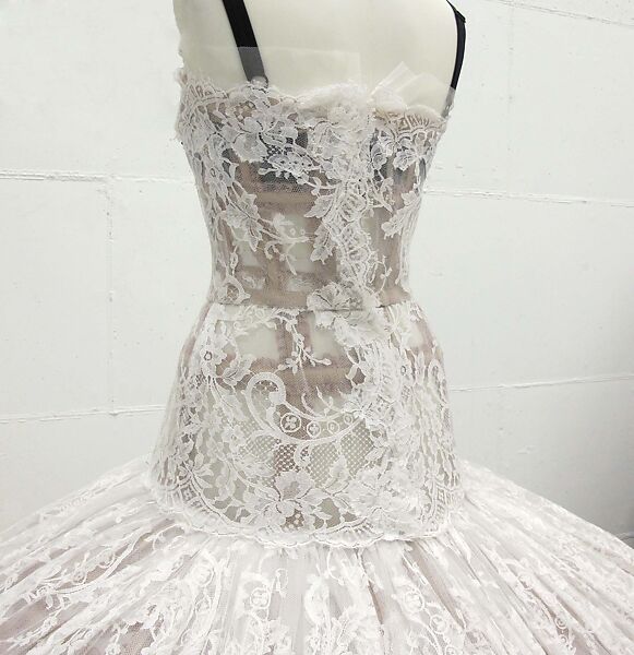 Ball gown, Dolce &amp; Gabbana (Italian, founded 1985), silk, cotton, metal, synthetic, Italian