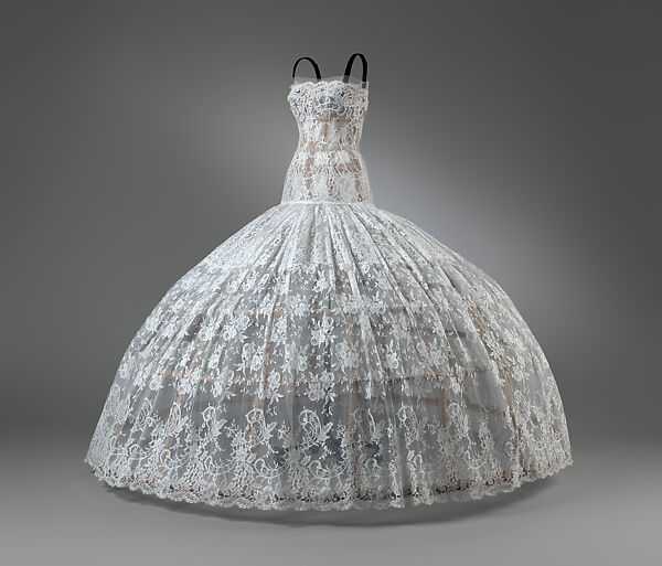 Ball gown, Dolce &amp; Gabbana (Italian, founded 1985), silk, cotton, metal, synthetic, Italian