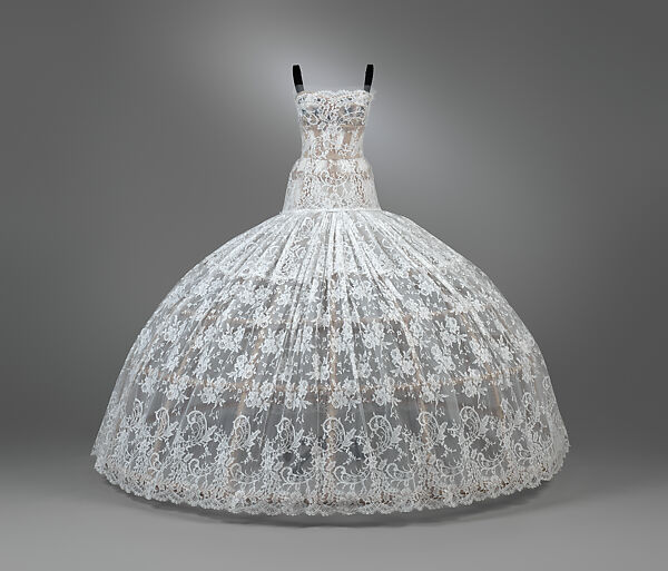 Ball gown, Dolce &amp; Gabbana (Italian, founded 1985), silk, cotton, metal, synthetic, Italian 
