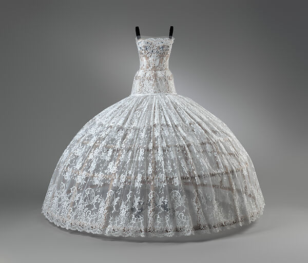 Ball gown, Dolce &amp; Gabbana (Italian, founded 1985), silk, cotton, metal, synthetic, Italian