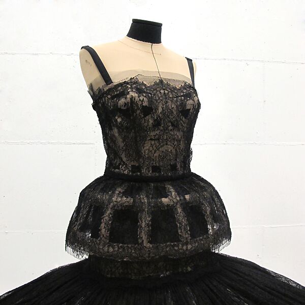 Ball gown, Dolce &amp; Gabbana (Italian, founded 1985), silk, cotton, metal, synthetic, Italian