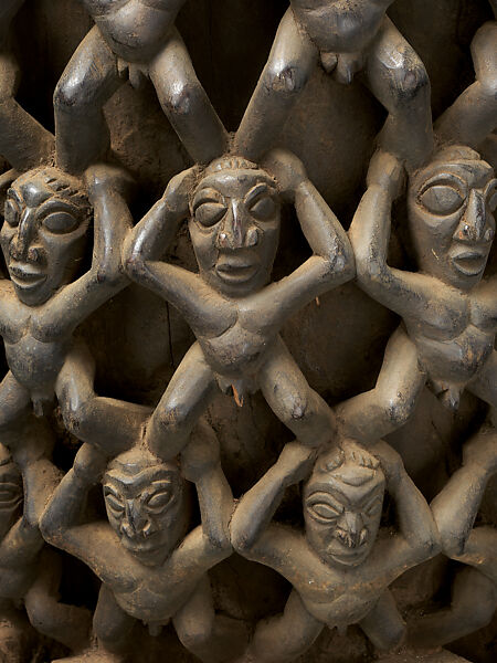 Spider Drum, Cordia Platythyrsa or Iroko wood, hide, possibly Babungo/Vengo people