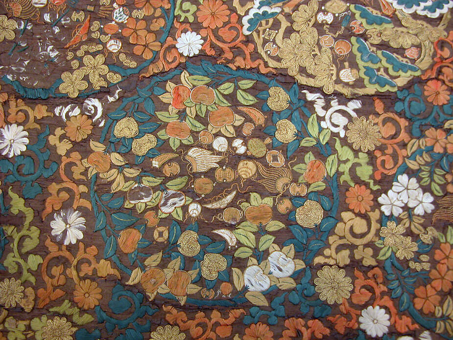 Piece, Silk, metallic thread, Japan