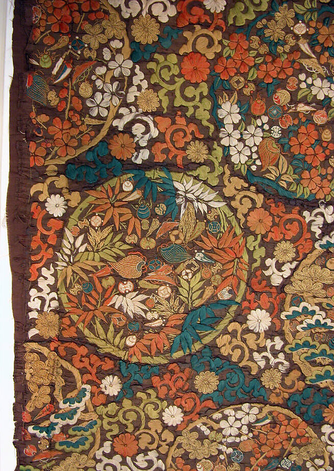 Piece, Silk, metallic thread, Japan