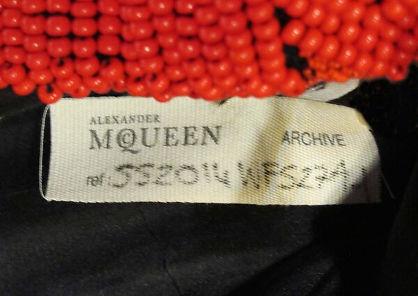 Ensemble, Alexander McQueen (British, founded 1992), (a) silk, horsehair, synthetic, metal; (b, c) synthetic, snakeskin, metal; (d) metal, British