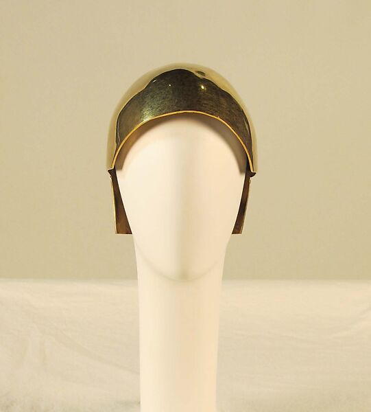 Ensemble, Alexander McQueen (British, founded 1992), (a) silk, horsehair, synthetic, metal; (b, c) synthetic, snakeskin, metal; (d) metal, British