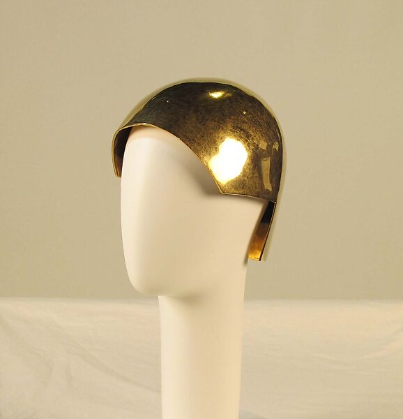 Ensemble, Alexander McQueen (British, founded 1992), (a) silk, horsehair, synthetic, metal; (b, c) synthetic, snakeskin, metal; (d) metal, British