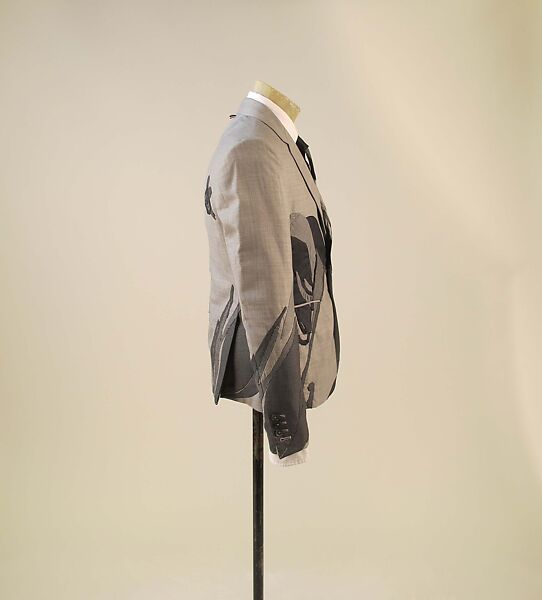 Ensemble, Thom Browne (American, born 1965), wool, cotton, silk, wood, mother-of-pearl, leather, metal, American