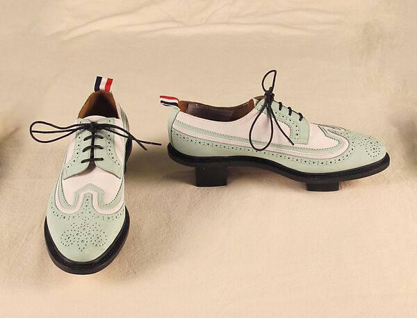 Ensemble, Thom Browne (American, born 1965), wool, cotton, leather, metal, American