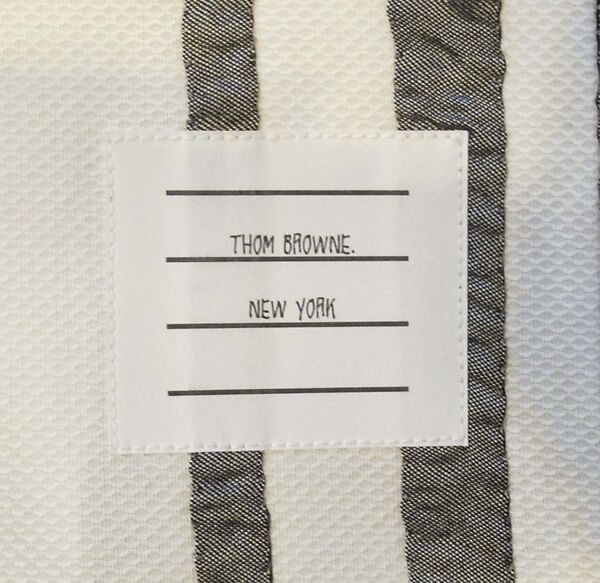 Ensemble, Thom Browne (American, born 1965), wool, cotton, leather, metal, American