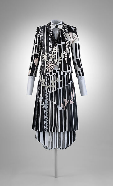 Ensemble, Thom Browne (American, born 1965), wool, cotton, leather, metal, American 