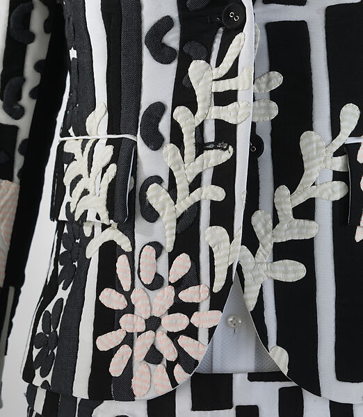 Ensemble, Thom Browne (American, born 1965), wool, cotton, leather, metal, American