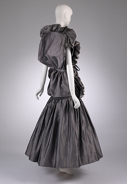 Dress, Vivienne Westwood (British, founded 1971), silk, cotton, synthetic, metal, British