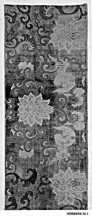 Panel, Silk, China 