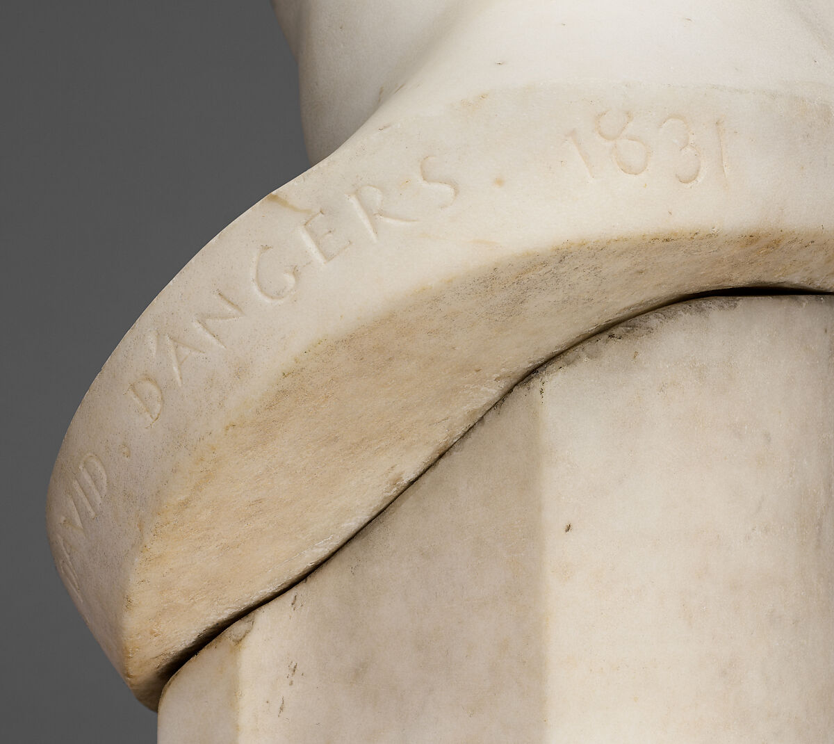 Ann Buchan Robinson  (1792–1853), Pierre Jean David d'Angers (French, Angers 1788–1856 Paris), Marble, French