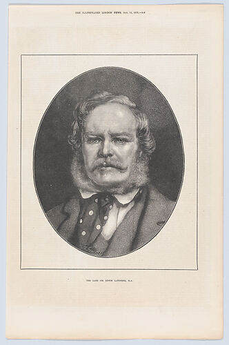 The late Sir Edwin Landseer, R.A., from 