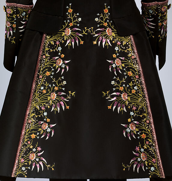 Ensemble, House of Dior (French, founded 1946), silk, wool, cotton, leather, metal, glass, French