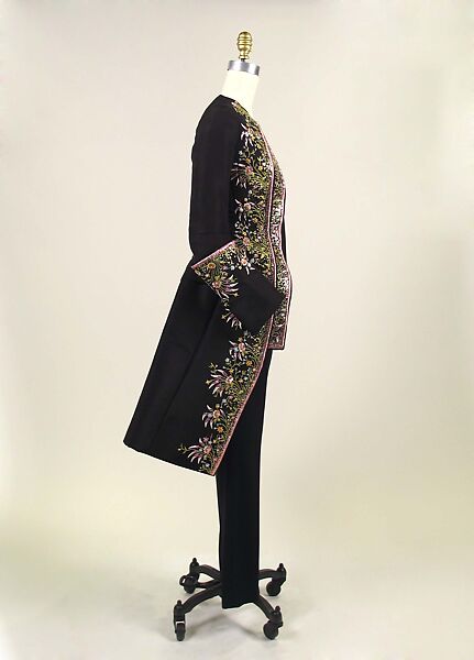 Ensemble, House of Dior (French, founded 1946), silk, wool, cotton, leather, metal, glass, French