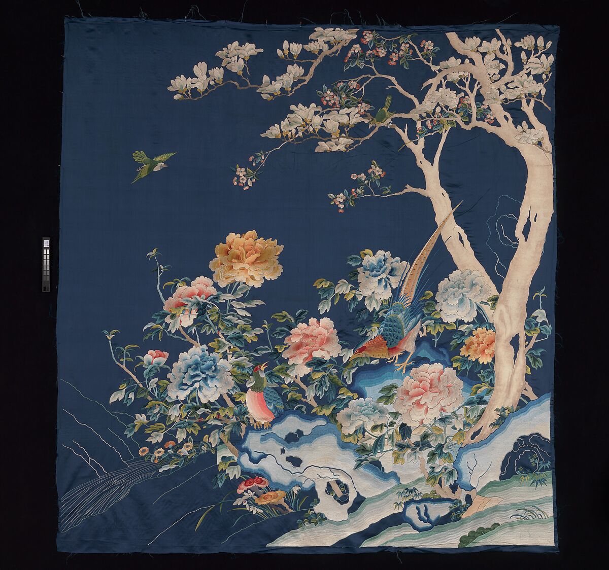 Hanging, Silk;  on silk, China 