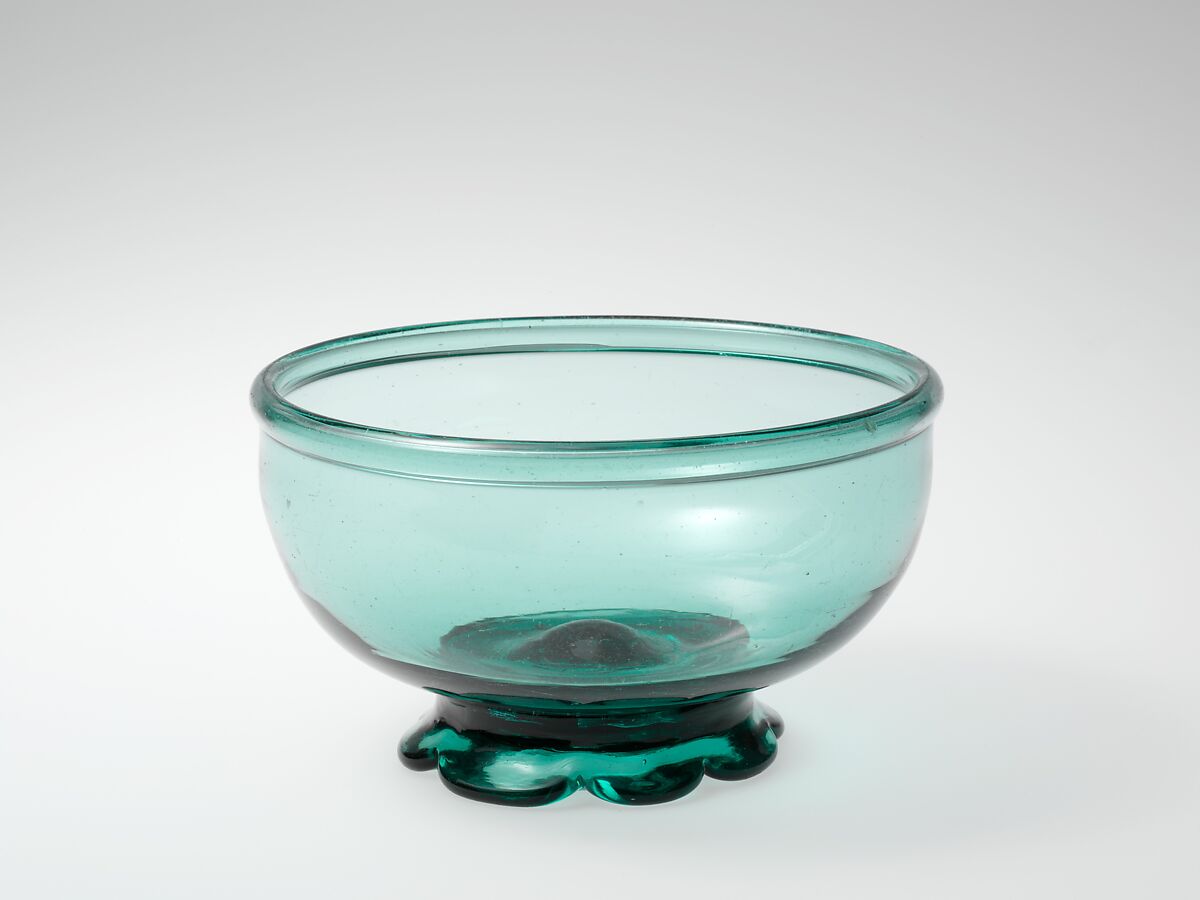 Bowl, Blown glass, American 