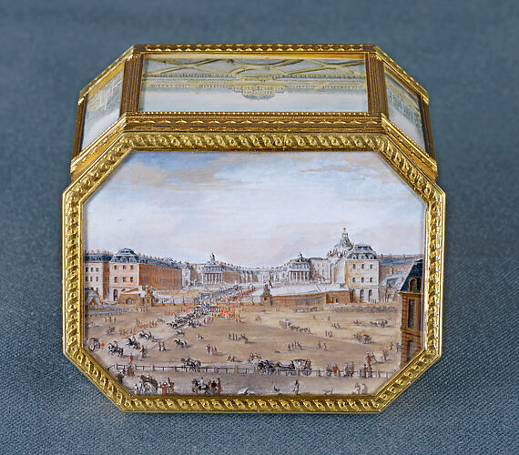 Snuffbox with Views of the Royal Residences